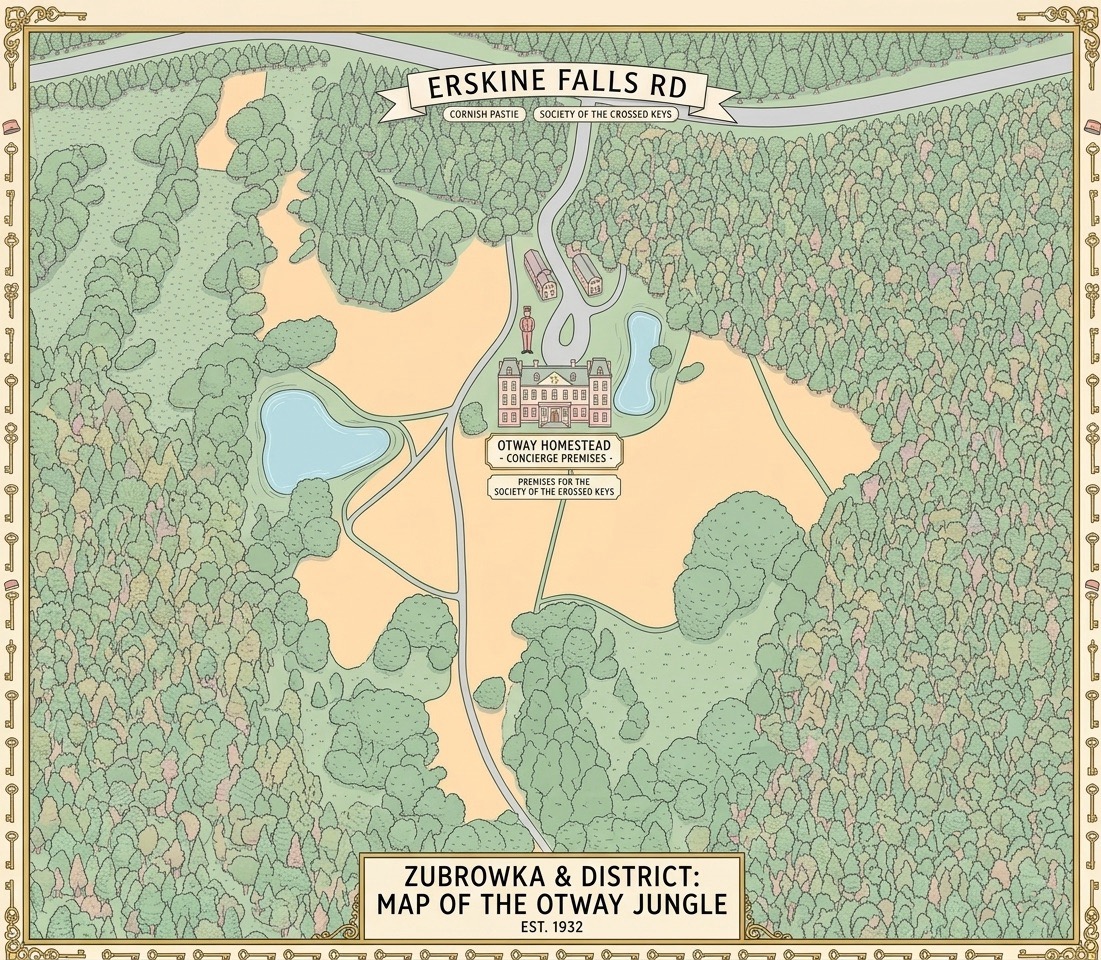 Map to Otway Homestead, 1125 Erskine Falls Rd, Lorne VIC 3232